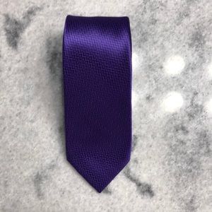 Geoffrey Beene Skinny Purple Men’s Neck Tie